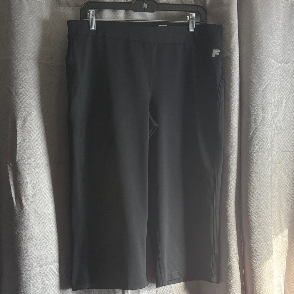 Fila Men's Black Joggers